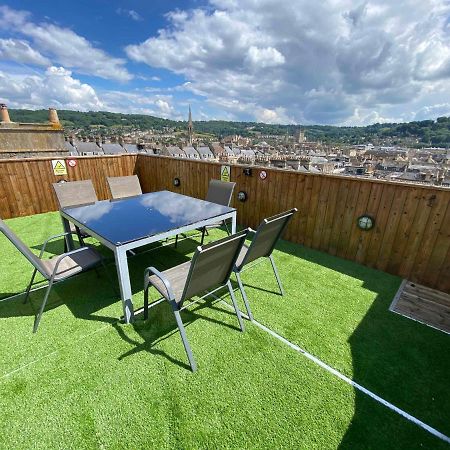 Bath Roof Terrace Apartment, City Centre, Sleeps Up To 8 Exterior foto